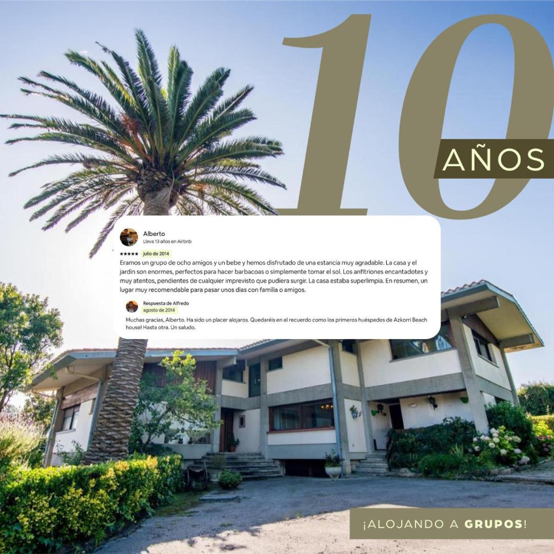 Azkorri Beach House Гечо Екстериор снимка